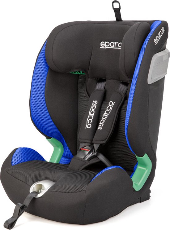 Sparco kinderstoel SK5000I (Isofix) Zwart/Blauw i-Size 76-150cm (ECE-R129/03) van Sparco — afbeelding 5