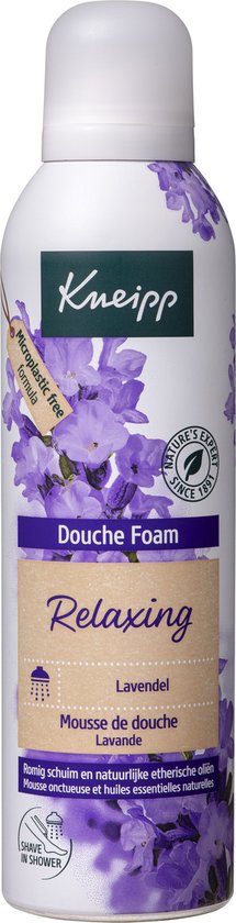 Kneipp Relaxing - Douche foam - Douche schuim - Met lavendelgeur - Vegan - 200 ml