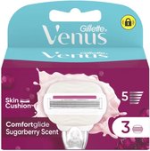 Gillette Venus ComfortGlide Sugarberry Navulmesjes - 3 Stuks
