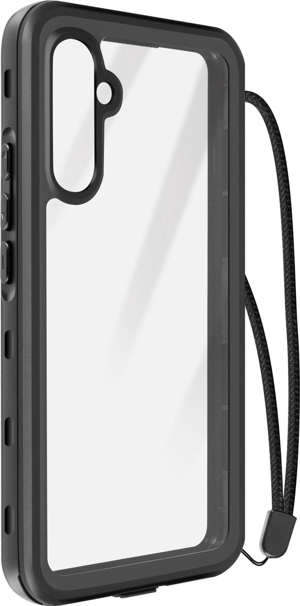 Redpepper, Hoesje Geschikt Voor Samsung Galaxy A54 5G IP68 Waterdicht, Transparant zwart