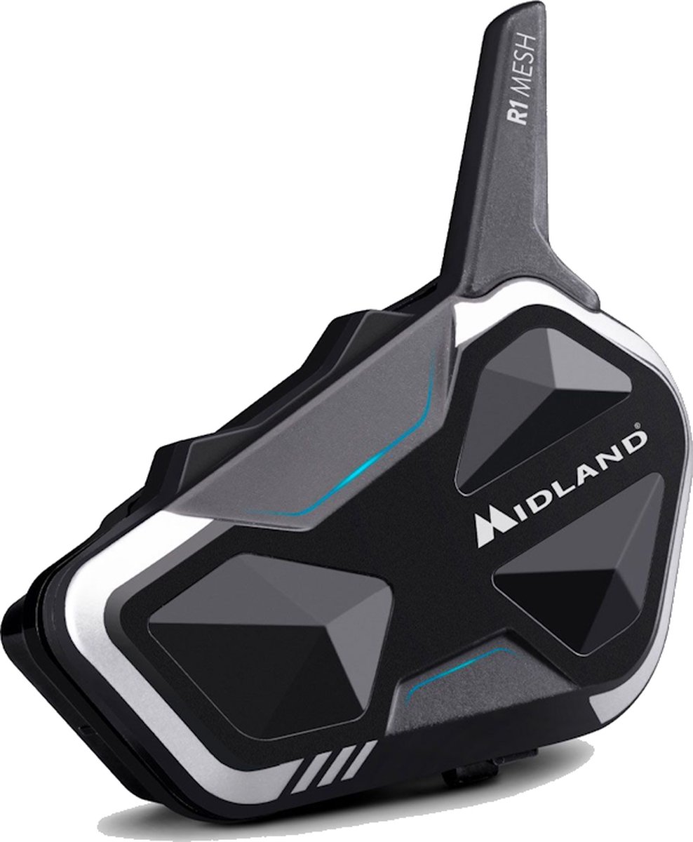 Midland R1 Mesh Single Bluetooth Motor Communicatie