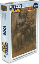 Puzzel Maria met kind en Sint-Anna - Leonardo da Vinci - Legpuzzel - Puzzel 1000 stukjes volwassenen