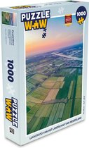Puzzel Luchtfoto van het landschap van Nederland - Legpuzzel - Puzzel 1000 stukjes volwassenen