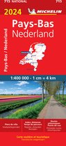 Nationale kaarten Michelin - Michelin Wegenkaart 715 Nederland 2024