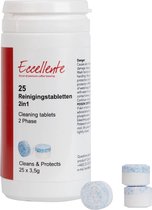 ECCELLENTE - JURA 2in1 Comprimés de nettoyage 25 pièces Tablettes de nettoyage 2 phases