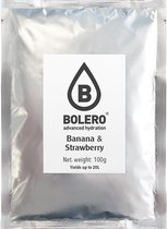 Bolero Banaan Strawberry - Zak / Grootverpakking (100 gram)