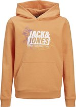 JACK&JONES JUNIOR JCOMAP LOGO SWEAT HOOD SN JNR Jongens Trui - Maat 140