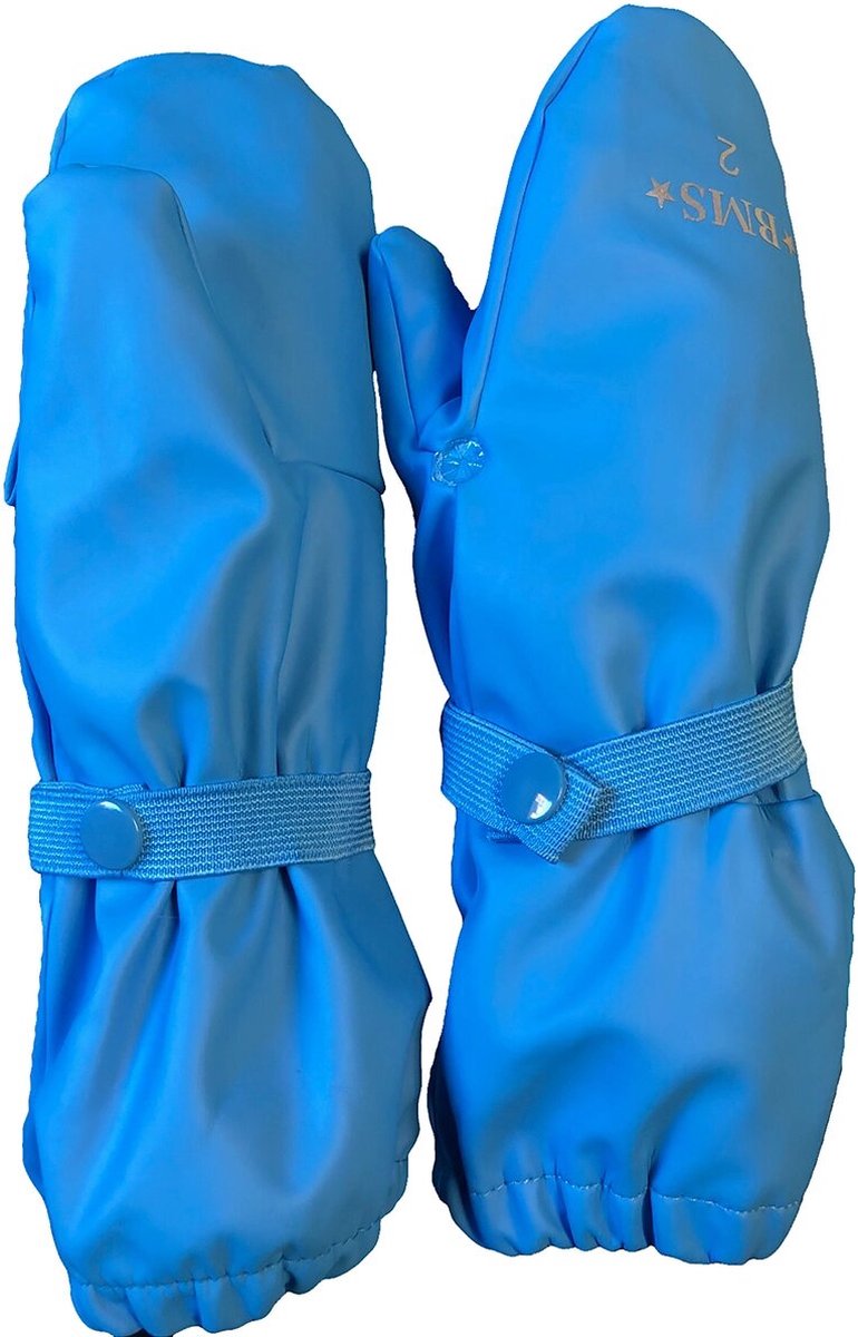 BMS kinderhandschoenen, graafhandschoenen, lichtblauw – 5-8 jaar