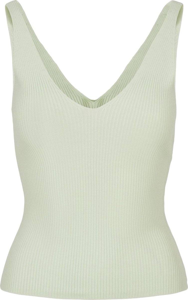 Urban Classics Rib Knit Mouwloze top 4XL Groen