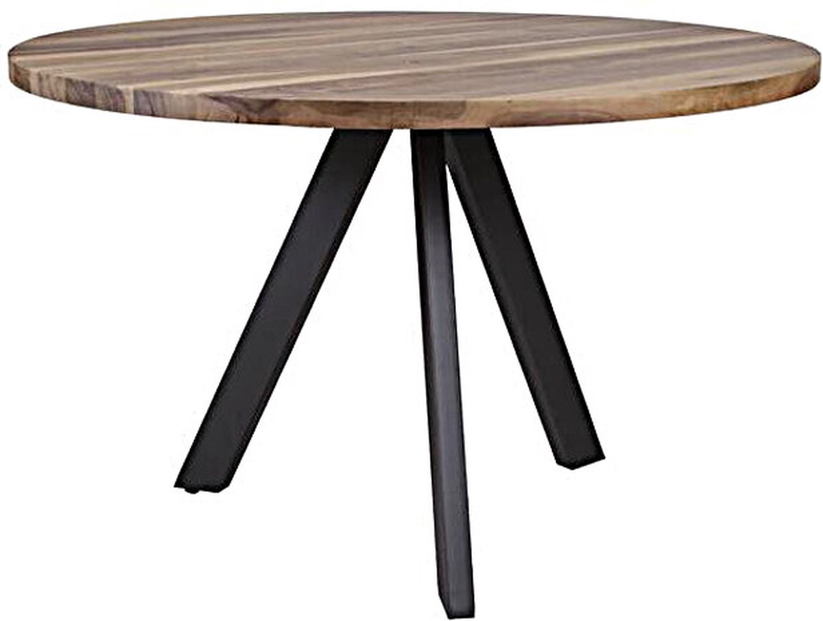 Eettafel Daytona 120 cm Notenhout - Naturel