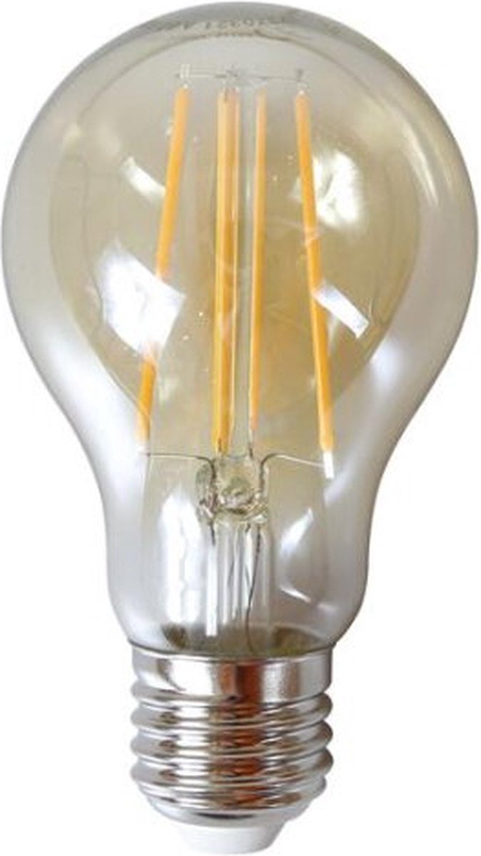 Lichtbron LED [A60] filament peer - Amberkleurig glas