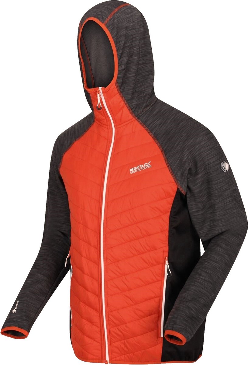 Regatta Heren Andreson V Hybrid Vest Cajun Rhino Oranje