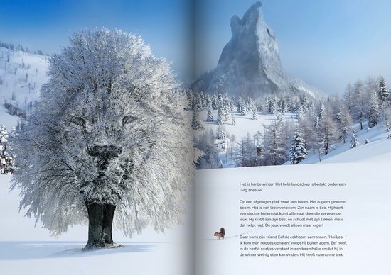 Leo de Leeuwenboom heeft overal jeuk! – Prentenboek cadeau 4 jaar / 5 jaar / 6 jaar / 7 jaar / 8 jaar / 9 jaar / 10 jaar / jongen / meisje – Kinderboek over dieren, natuur en vriendschap met winterthema (cadeau tip)