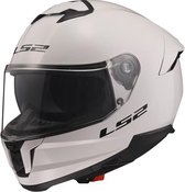 LS2 FF808 STREAM II GLOSS WHITE-06 L - Maat L - Helm