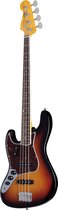 Fender American Vintage II 1966 Jazz Bass Lefthand RW 3-Color Sunburst - Linkshandige elektrische basgitaar