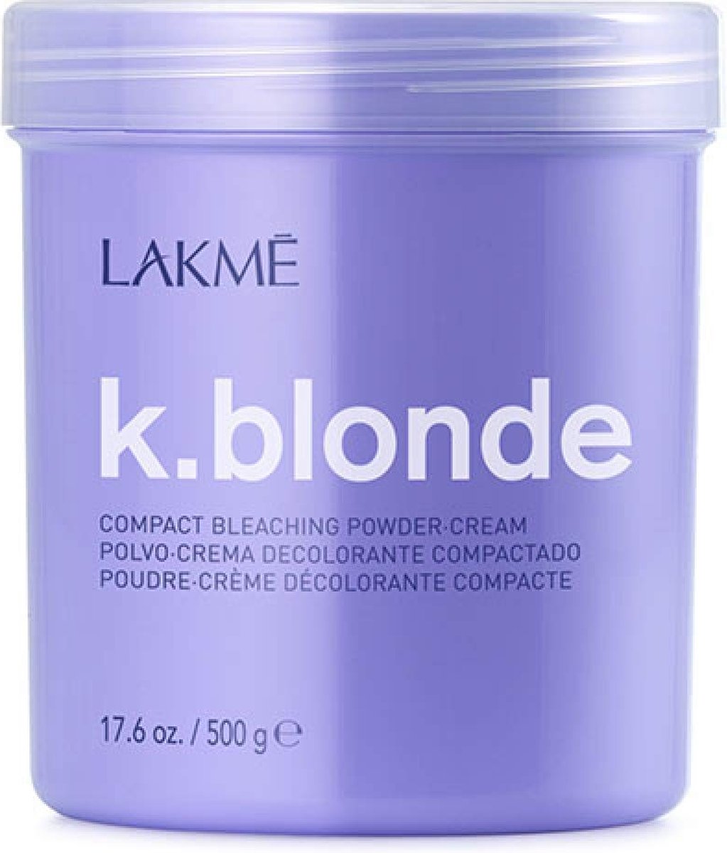 Verlichter Lakmé blonde Compact Bleaching 500 g In poedervorm