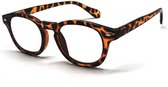 Benson - Set van 2 leesbrillen - sterkte +3 - zwart/bruin