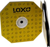 LOXO Klittenband - Lusband - Zwart - 10 millimeter breed - Rol 25 meter – Zelfklevend