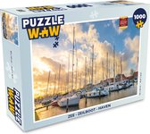 Puzzel Zee - Zeilboot - Haven - Legpuzzel - Puzzel 1000 stukjes volwassenen