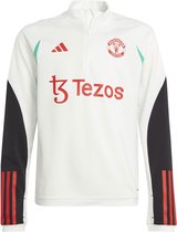 Adidas Manchester United Fc 23/24 Tiro Junior Jas Training Wit 15-16 Years