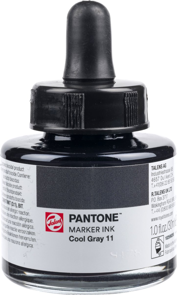 Talens | Pantone marker inkt 30 ml Cool Gray 11