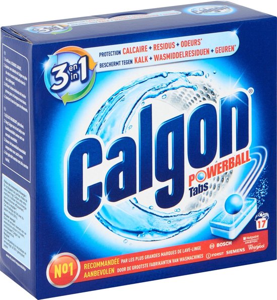 Calgon 3en1 power ball protection calcaire machine a laver (17