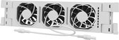 Heatfan 3 - Radiator Ventilator Uitbreiding Set - Universele Maat - Convector Ventilator Zonder Geluid - Wit