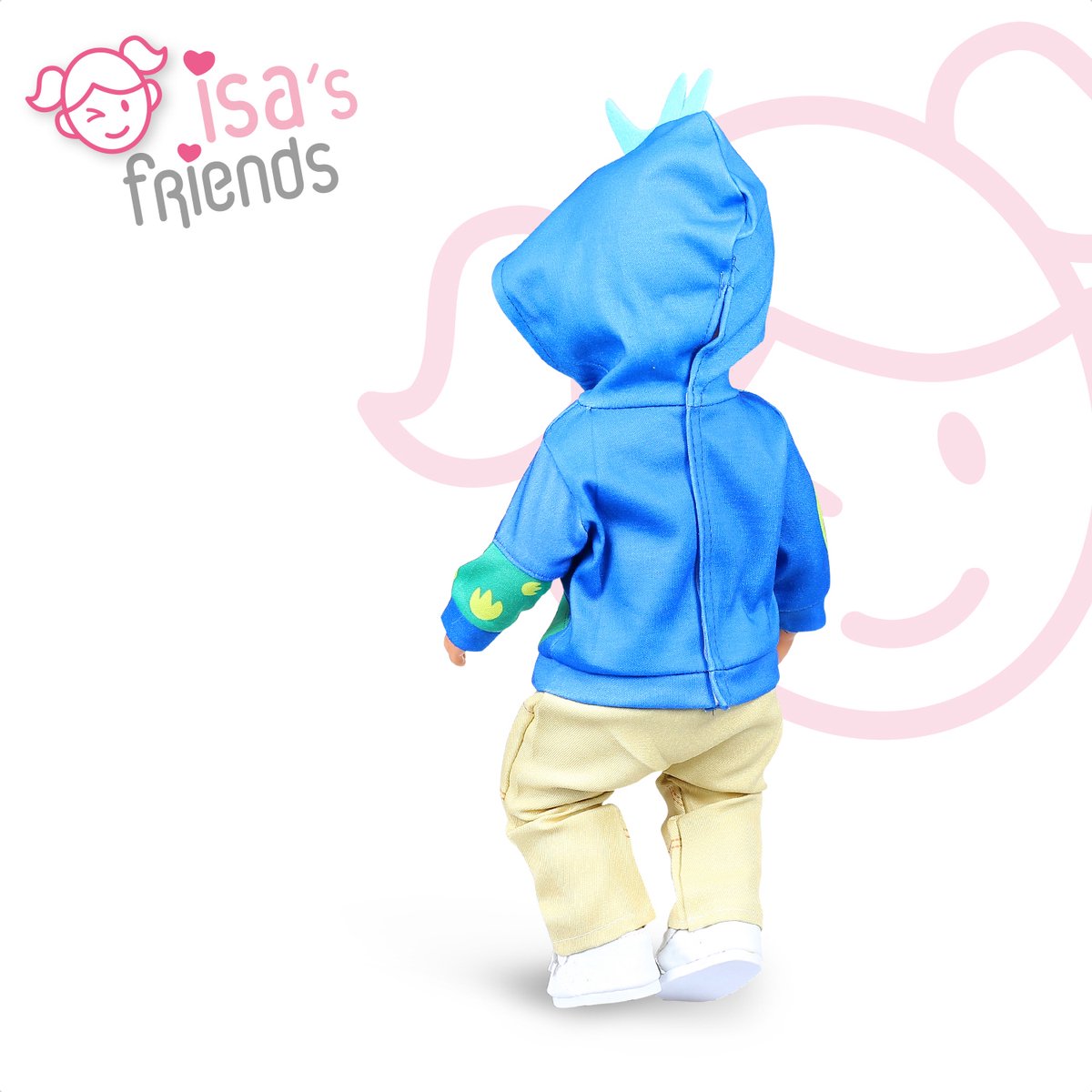 Isa's Friends® - Poppenkleding - Kleertjes geschikt voor o.a. BABY born - 43 cm — afbeelding 4