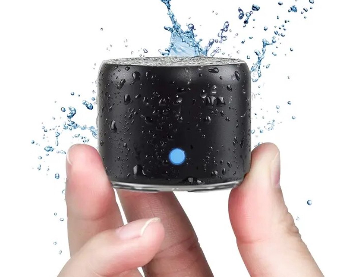 Bluetooth speaker- Zwart- Mini- Waterbestendig- Box- Muziek- Draadloos- Draagbaar- Portable Speaker