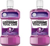 Bain de bouche Listerine - Formule 6en1 - Total Care - 2 x 250 ml