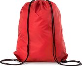 Sac de sport avec cordon de serrage - Sac à dos - Sac de natation - Sac à dos - 12 litres - Rouge - Tissu nylon Premium (420 DN)