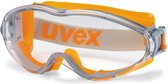 Uvex Ultrasonic 9302245 Ruimzichtbril Oranje Grijs Din En 166-1 Din En 170