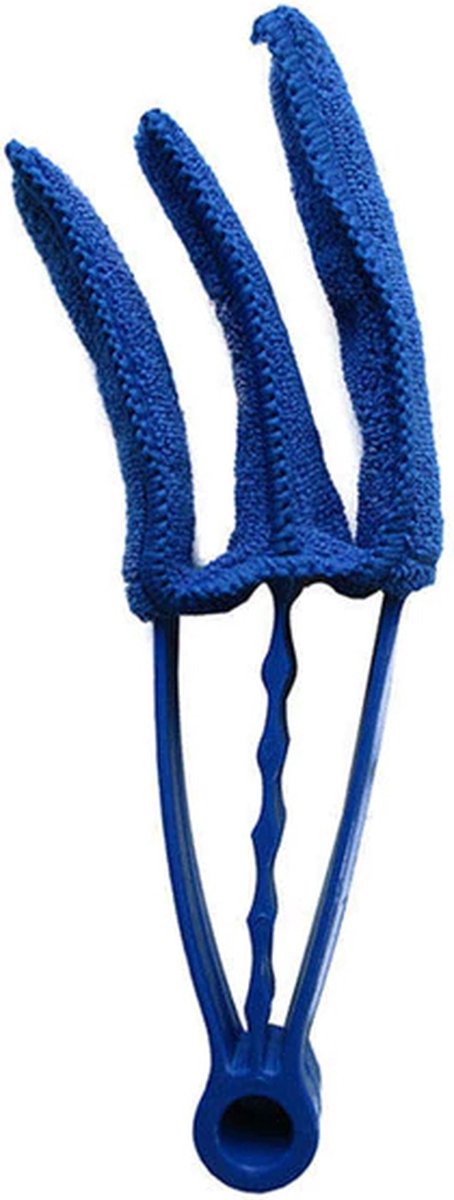 Gadgetpoint - Lamellen Reiniger - Luxaflex Borstel - Jaloezie Stoffer - Blauw