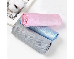 Gadgetpoint - Microvezel Schoonmaakdoek - Poetsdoek - Autodoek - Keukendoeken - Set van 2 - Roze
