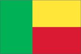 VlagDirect - Beninse vlag - Benin vlag - 90 x 150 cm.