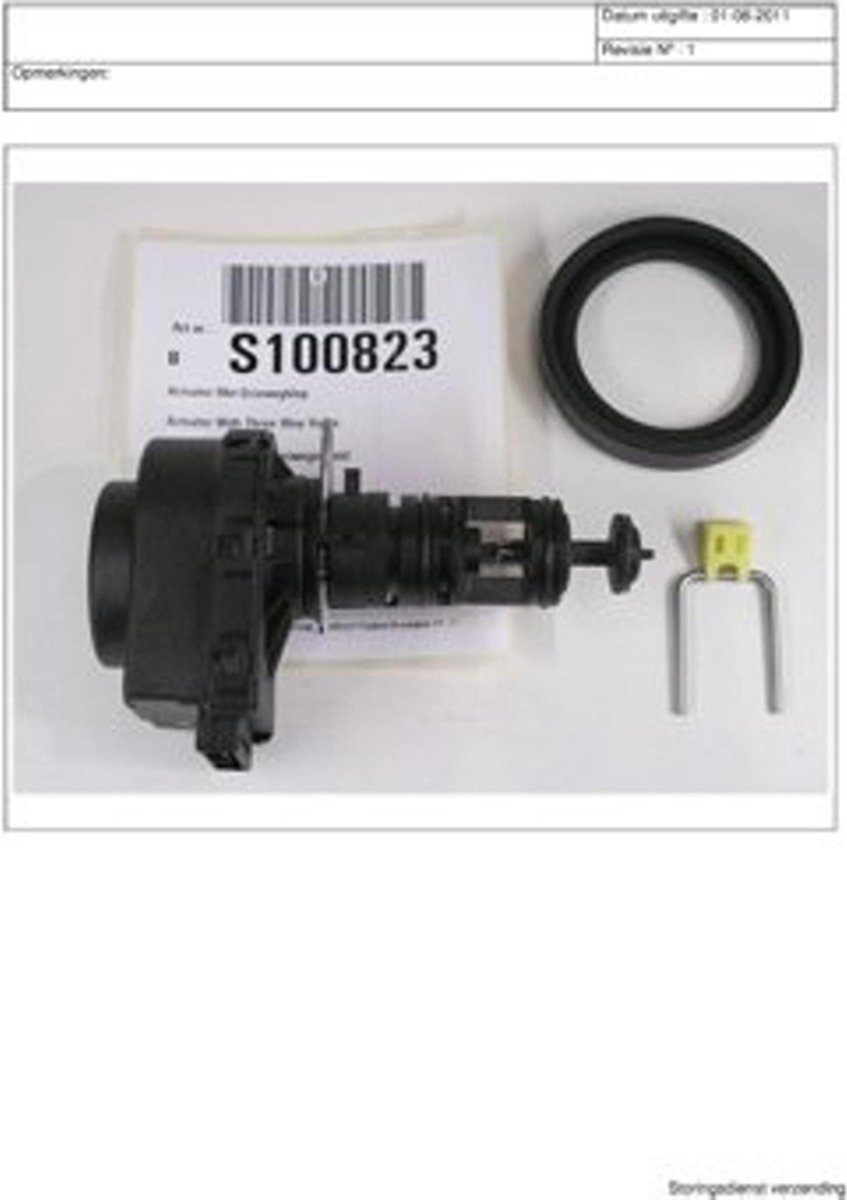 Remeha Calora Tower en andere series actuator m. 3wegklep bol