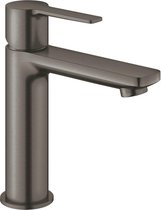 GROHE Lineare waterbesparende wastafelkraan s-size m. gladde body brushed hard graphite