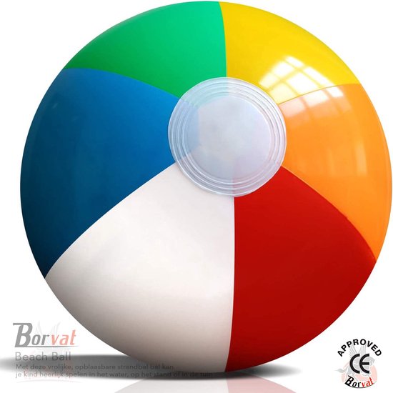 Borvat® | Ballon de plage gonflable 33 cm | bol