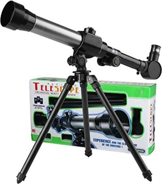 Telescoop voor kinderen en volwassenen, 15 x 150 x kindertelescoop, 70 mm diafragma 480 mm brandpuntsafstand, astronomische refractortelescoop, draagbare scope met 42 inch aluminium statief en smartphone-adapter draagbaar