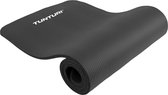 Tunturi NBR Yoga Mat Anti Slip - Tapis de Fitness Extra épais et doux - Tapis de sport - 180x60x1,5 cm - Avec application d'entraînement - Zwart - Rituels