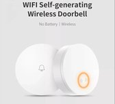 AFINTEK Smart Life Deurbel G6LW - Werkt Zonder Batterijen - Met Gong - Met App Meldingen - Wit