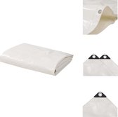 vidaXL Dekzeil Canvas PVC-coating - 3 x 4 m - Scheur- en waterbestendig - Uv- en schimmelbestendig - Afdekzeil