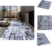 vidaXL PVC vloerplankenset - 30.5 x 30.5 cm - gekleurd patroon - 5.11 m² - Vloer