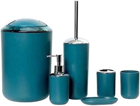 badkamer accessoires set \ Ensemble d'accessoires de salle de bain 6 | bol