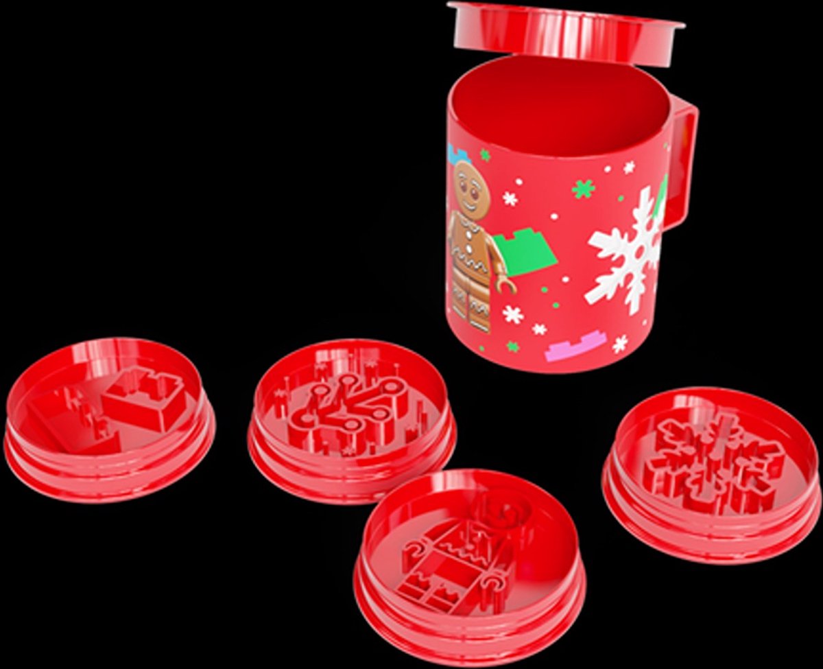 LEGO Kerstkoekjesstempels en Mok Set - Collectors Item