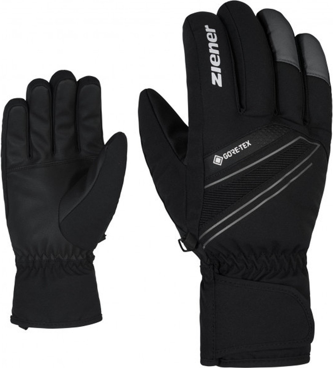 Ziener GUNAR GTX skihandschoenen heren Alpine 100% Zwart