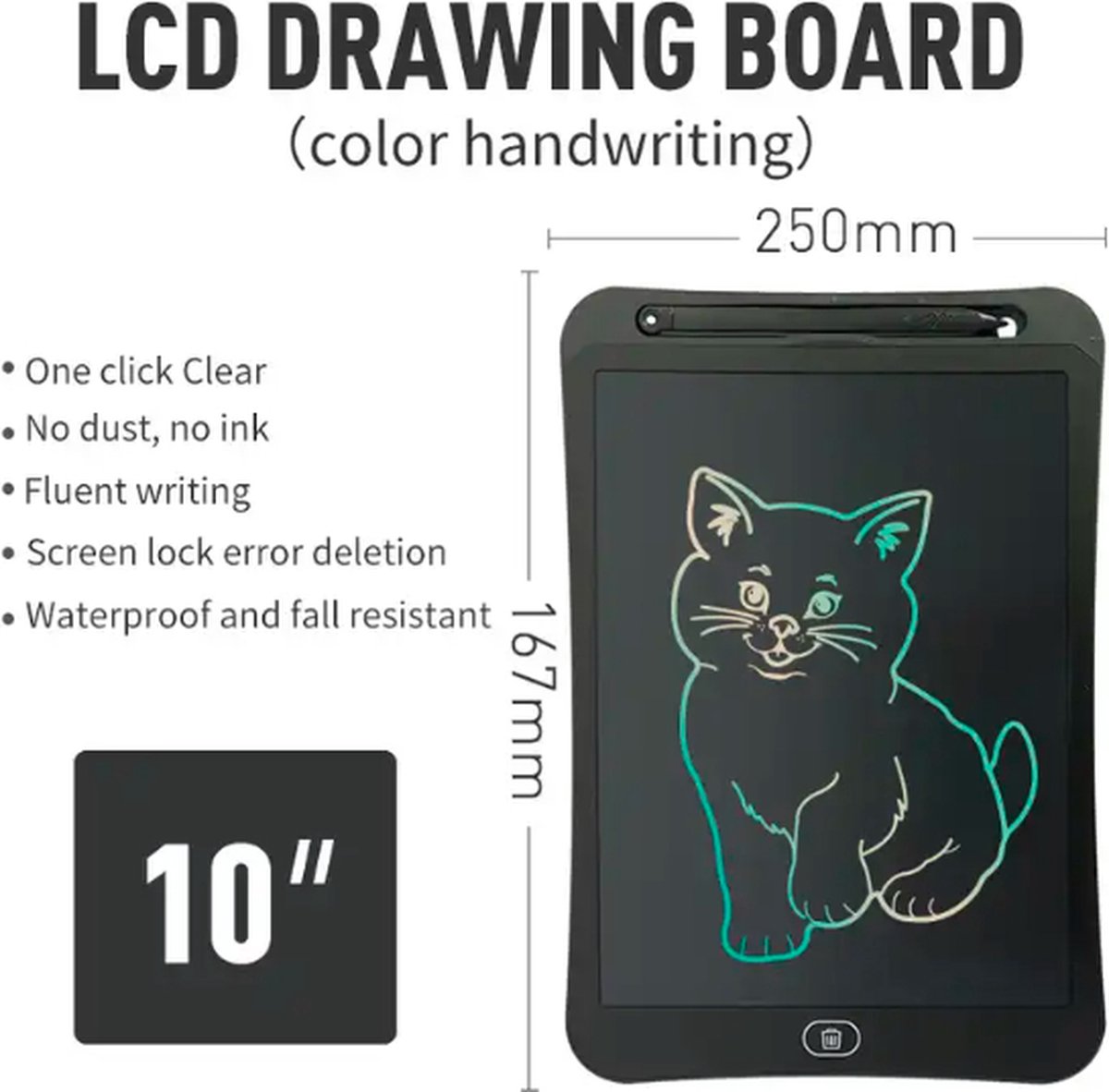 LCD-tekentablet voor kinderen 