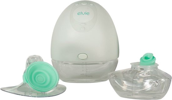 Elvie Pump  Enkele Elektrische Borstkolf - Draagbaar - Hands-free - Geluidsloos - Incl. 2 flessen