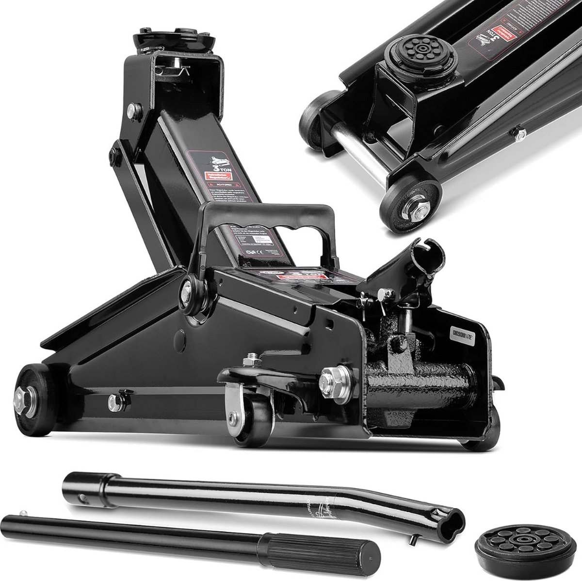 Elysium - Autokrik Hydraulisch - Auto Krik Electrisch - Autorkik Laag - krik