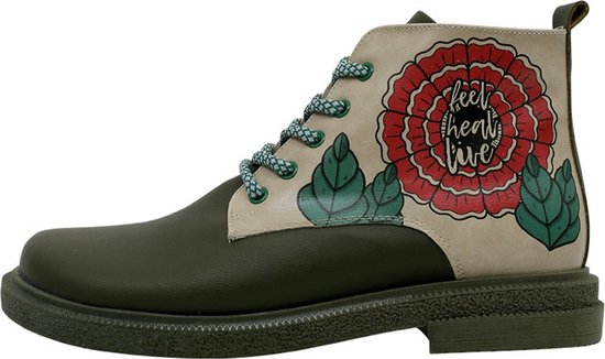 DOGO Victoria | Bunte Halbstiefel für Damen